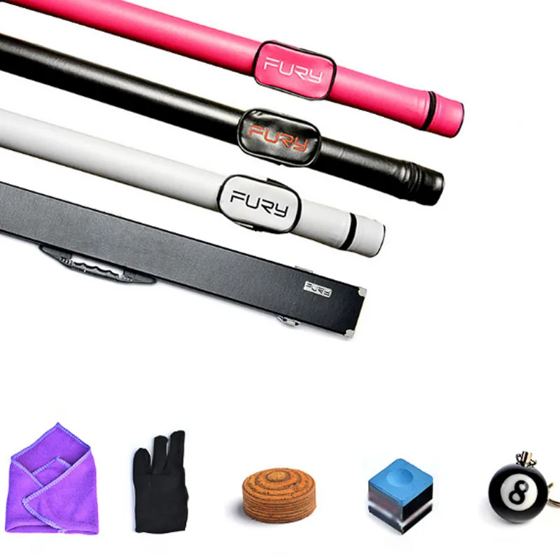 Фурия AK из 2 предметов ручной работы бассейн кия с Чехол Жесткий канадский