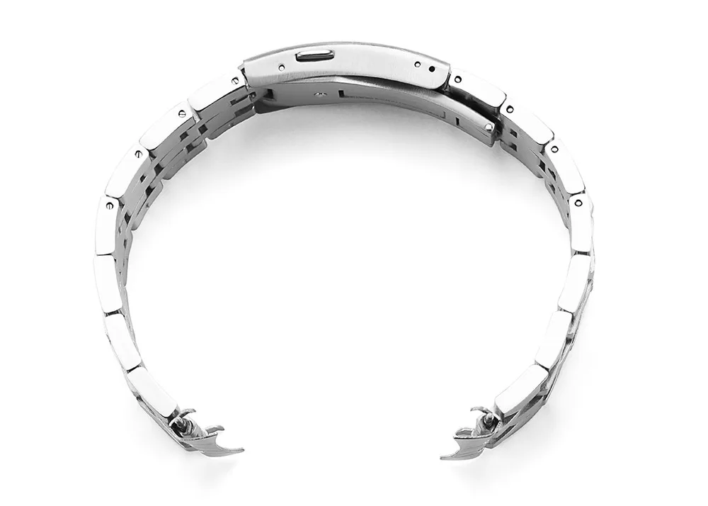CHIMAERA, 19 мм, 316L, нержавеющая сталь, ремешок, загнутый конец, металлический браслет, ремешок для часов, ремешок для часов Tissot PRC 200, для женщин и мужчин