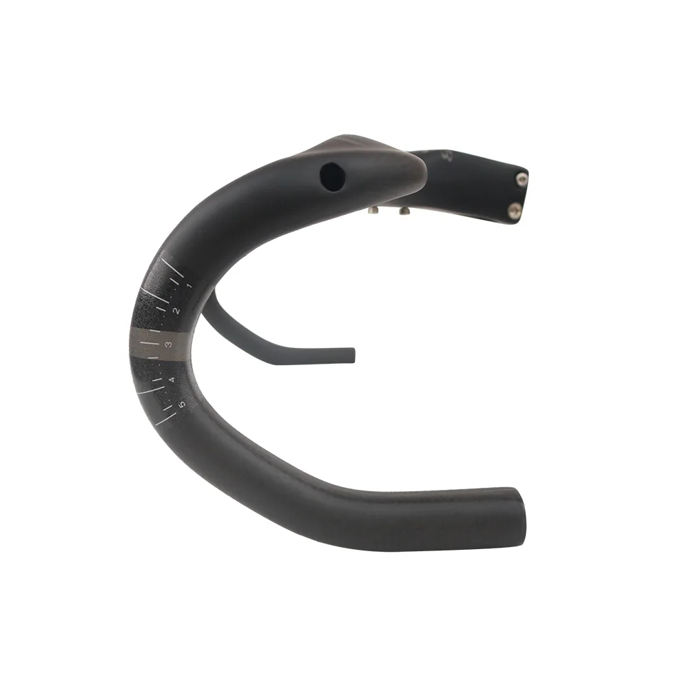 2017 FCFB серый черный углеродный руль карбоновый внутренний дорожный с выносом 80 мм