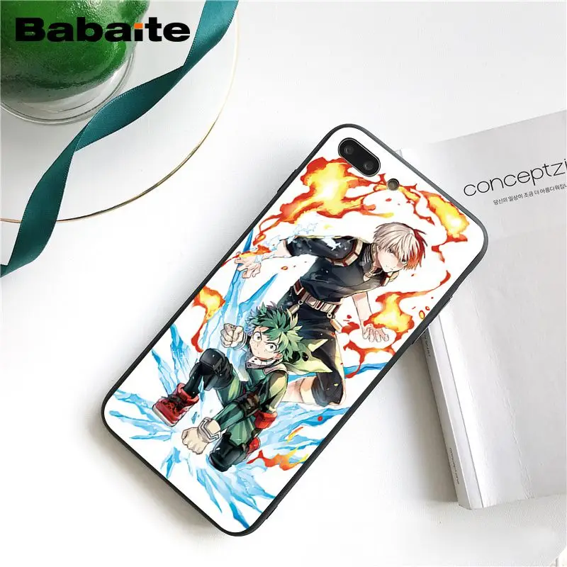Babaite аниме мой герой Boku no Hero academic deku bakugou чехол для телефона для iphone 11 Pro 11Pro Max X XS MAX 6 6S 7 8 Plus 5 5S XR - Цвет: A5