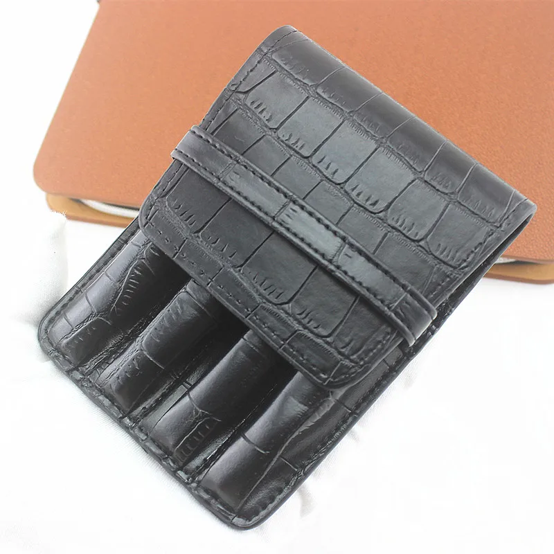 Роскошный пенал для карандашей сумка хранения кожаный винтажный | Отзывы и видеообзор