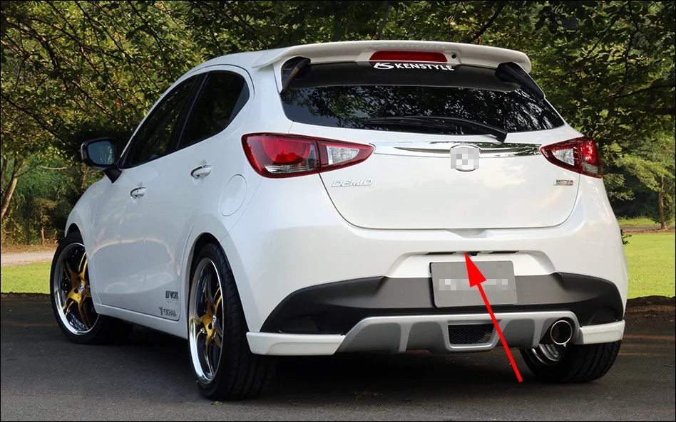 AUTONET HD ночное видение резервного копирования камера заднего вида для Mazda 2 DEMIO DJ~ /CCD/номерного знака камера