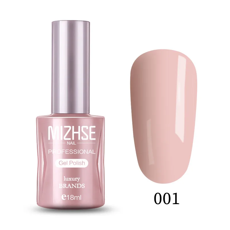 bbf001 MIZHSE 18 мл Гель-лак для ногтей Esmalte Перманентный 36 чистых цветов Гель-лак для ногтей отмачиваемый УФ-Гель-лак для маникюра Дизайн ногтей салон - Цвет: bbf001