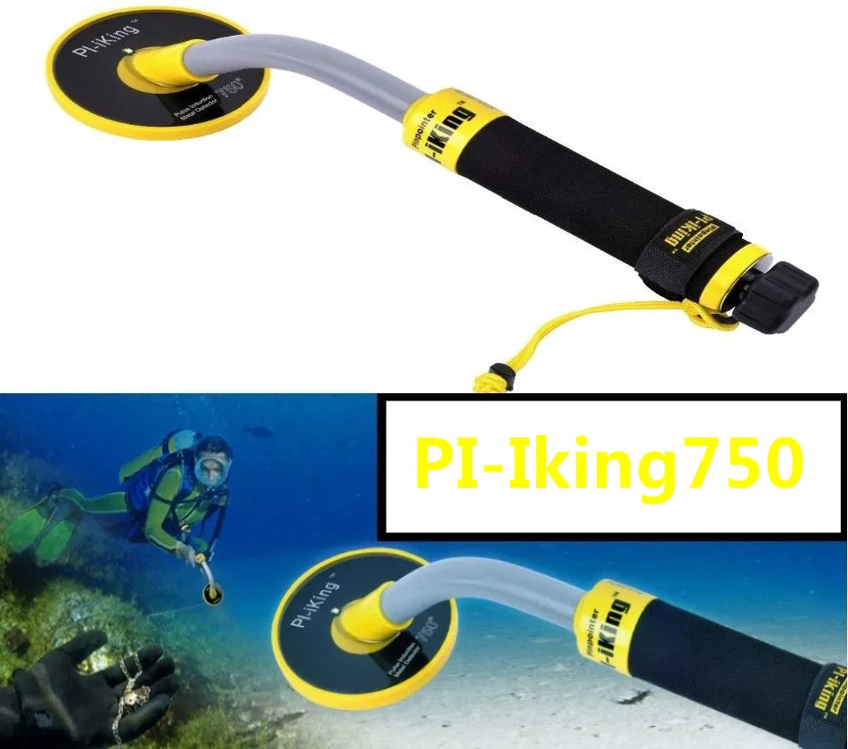 Новый 30 м подводный металлоискатель PI iking 750 Индукционная Pinpointer расширение