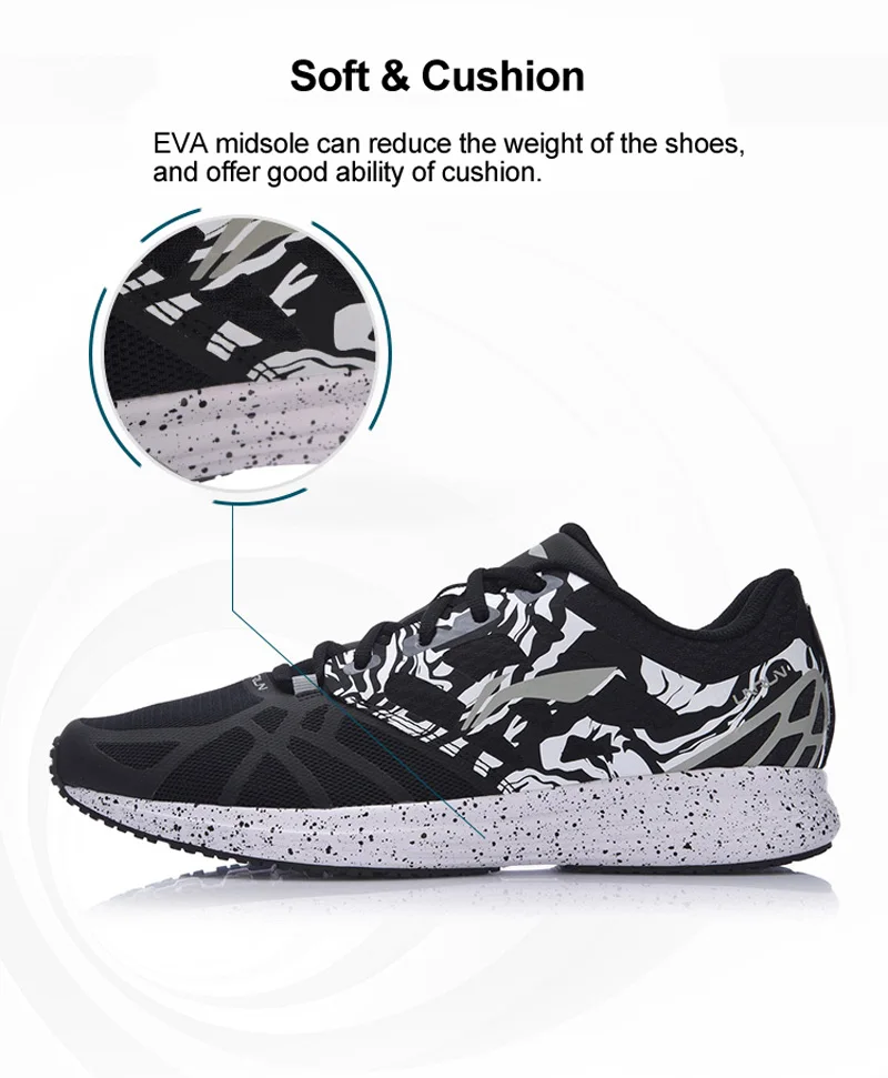 Li-Ning/мужские кроссовки; спортивная обувь с дышащей подкладкой; светильник; спортивная обувь; ARHM021 XYP544