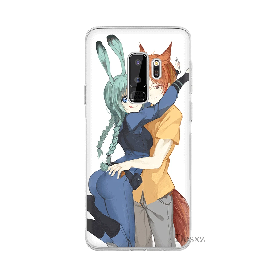 Чехол для мобильного телефона Desxz Fox Rabbit Samsung Galaxy J1 J2 J3 J5 J6 J7 Prime EU US Твердый