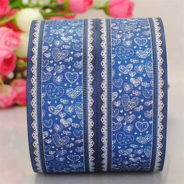 1/2 &quot38 мм джинсы с цветами Лента печатная корсажная лента бесплатная доставка |