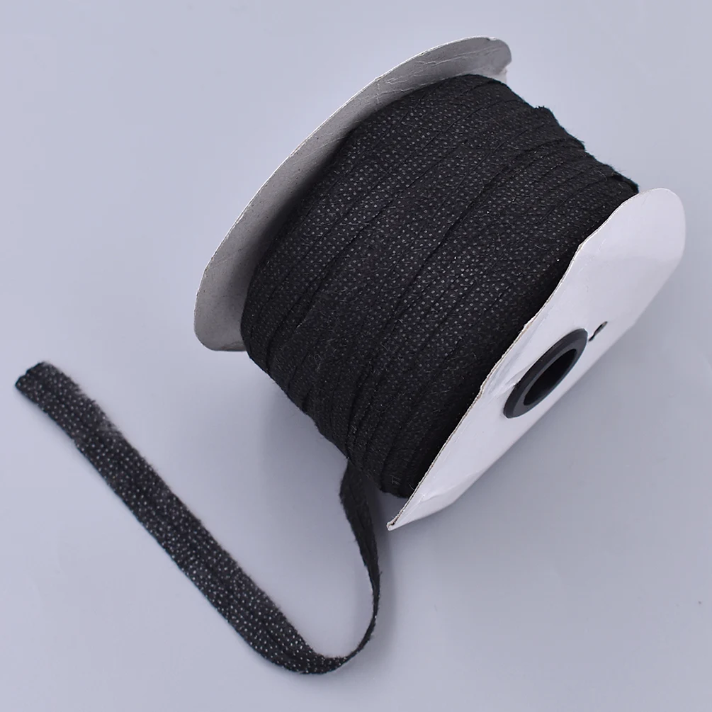 100 метров белый черный цвет не тканевая ткань двусторонняя клейкая лента