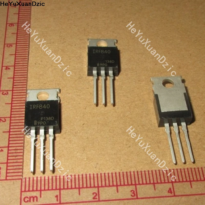10 шт./лот IRF840PBF IRF840 MOSFET полевой транзистор 500 В 8A TO-220 новый оригинальный продукт |