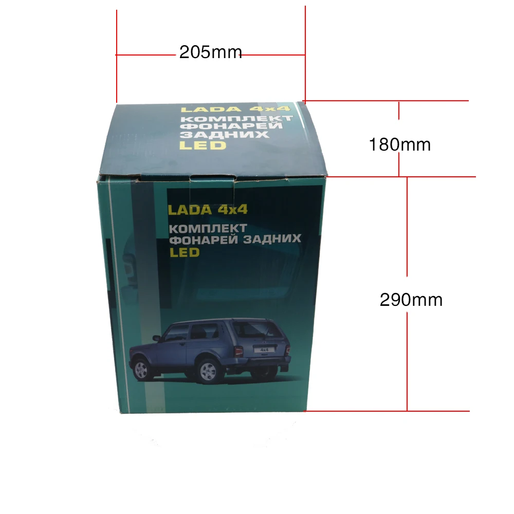 Для Lada Niva 4X4 1995-светодиодный задний фонарь светильник s с Бег сигнала поворота светильник Реверсивный Водонепроницаемый Светодиодный дневной Бег светильник