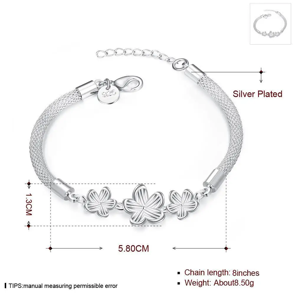Flowers Statement Adjustable Simple Design Bracelets For Women Charm Romantic Bracelet Jewelry Accessories Love Gift | Украшения и
