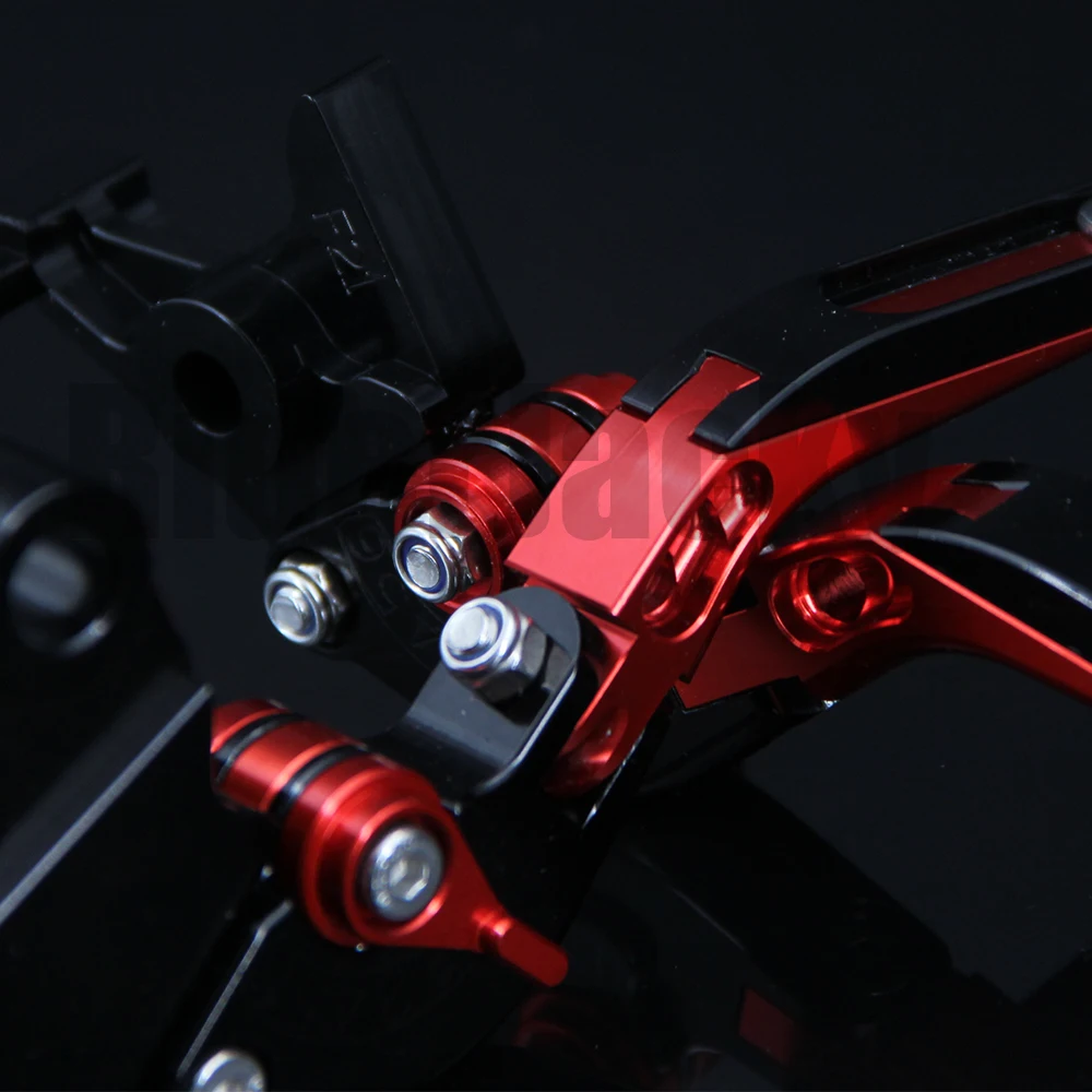 Полностью черный для Ducati HYPERMOTARD 1100/S/EVO SP 2007 2012 2011 CNC регулируемые складные