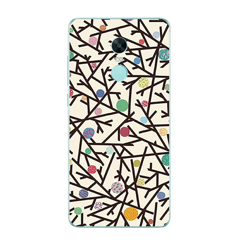 6379 10 Для Xiaomi Redmi Note 3/Redmi Note 4X 5A Phone случай для Redmi Примечание 4/Pro Shell для Redmi Note 2 Забавный геометрический дизайн - Цвет: 6379 10