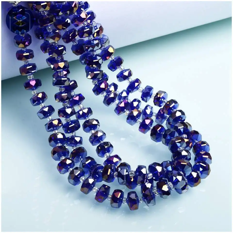 Новое поступление хрустальные бусины 25 шт оптом граненые стеклянные для