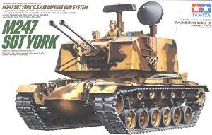 TAMIYA 1/35 Масштаб модели 35126 США M247 SGT Йорк Серж моторизованные системы