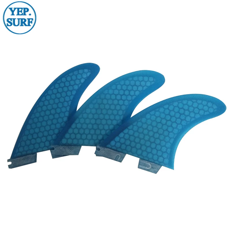 

FCSII G7 Fin Blue Surfboard Fibreglass Honeycomb Fins