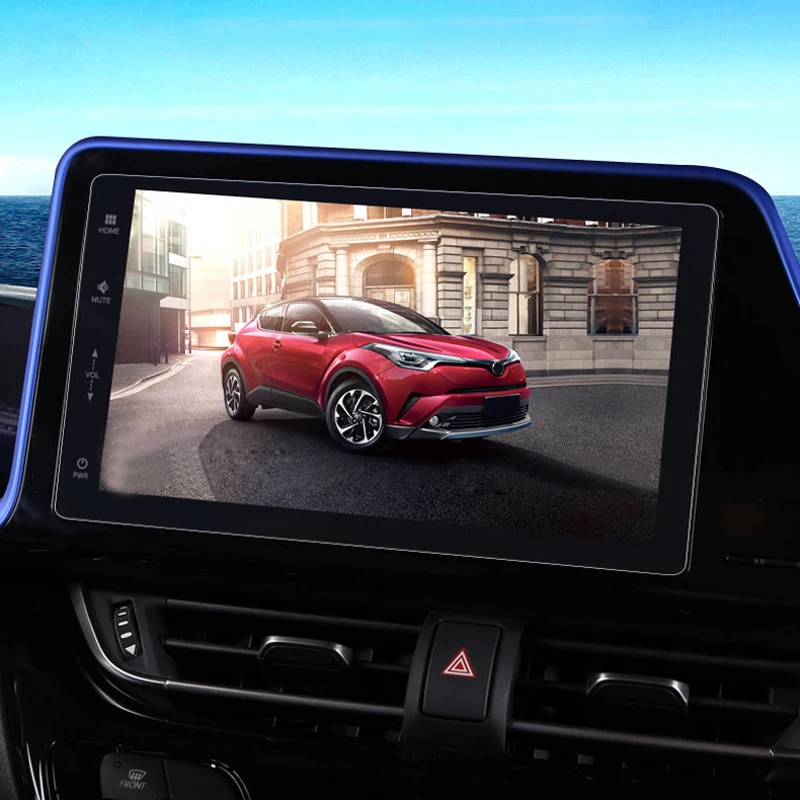 Для Toyota C HR CHR 2016 2017 2018 GPS навигация Закаленное стекло Защитная пленка