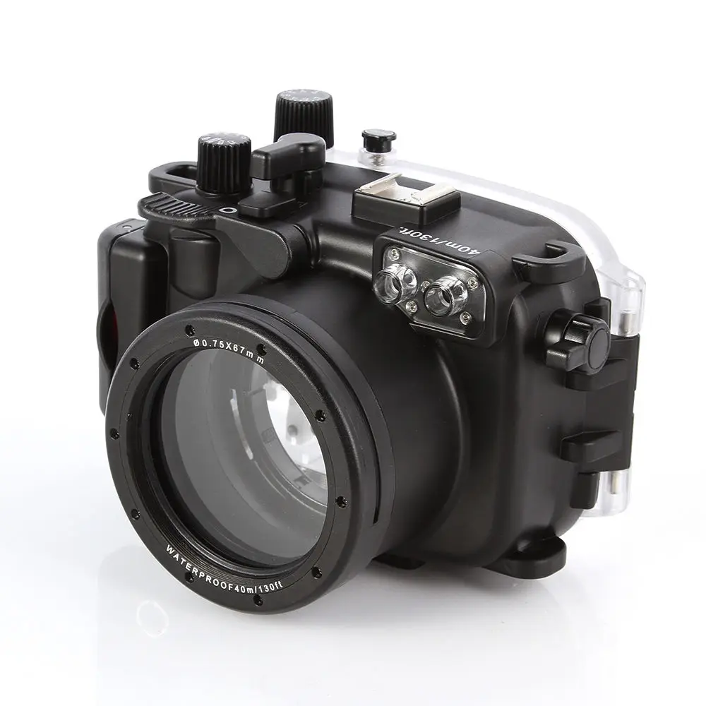 Водонепроницаемый защитный чехол для подводной съемки Canon PowerShot G7X Mark II 40