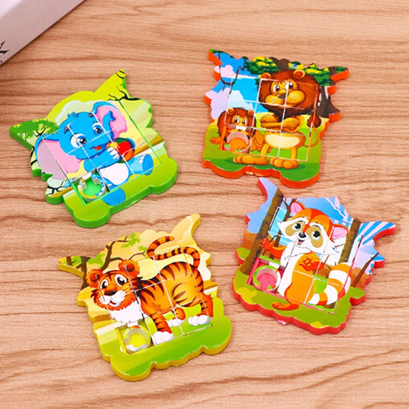 TOYZHIJIA милые животные Развивающие головоломки игрушки пазлы подарок игра
