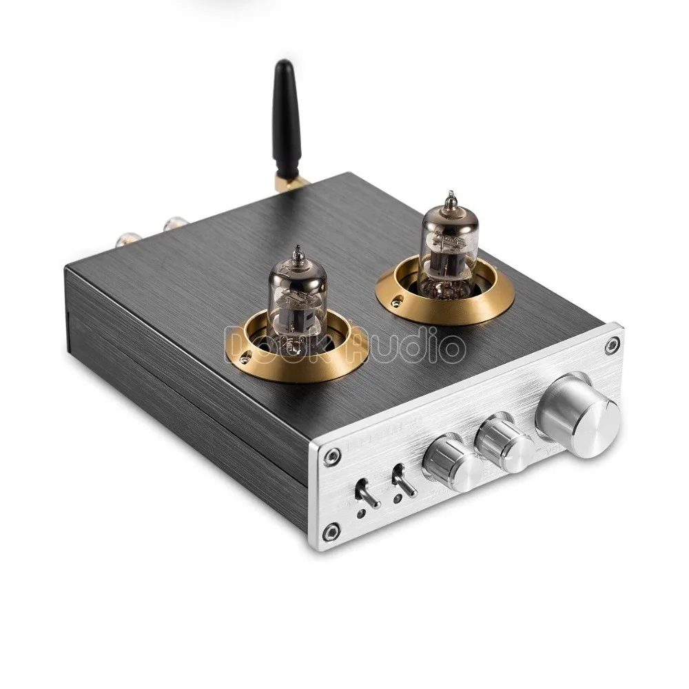 Douk аудио Bluetooth HiFi вакуумный 6J1 ламповый цифровой усилитель класса D HiFi стерео усилитель мощности встроенный домашний аудио