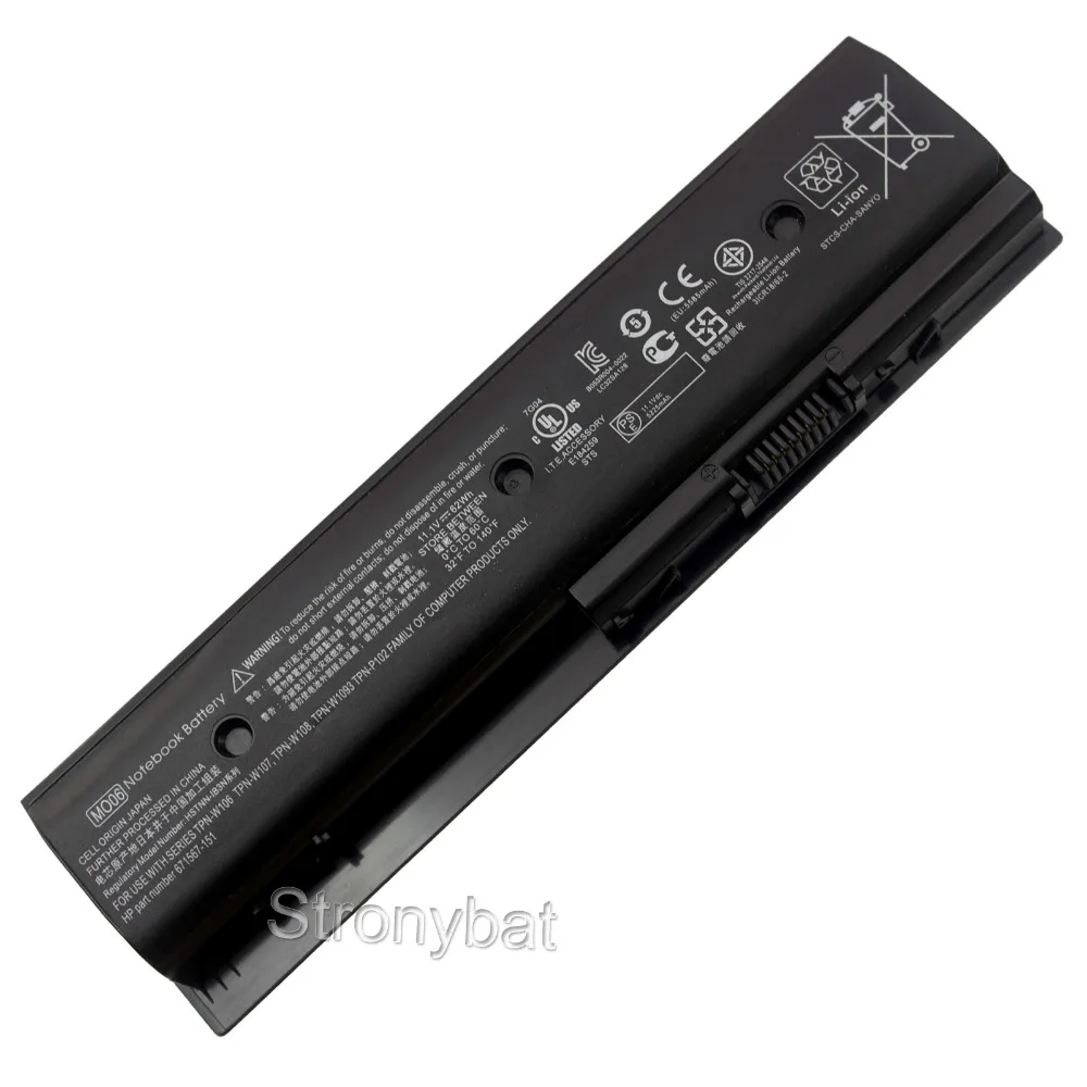 Аккумулятор для HP Envy M6 1100 1101 1102 1115tx 1116tx 1117tx|battery for ps3 controller|batteribattery rc |