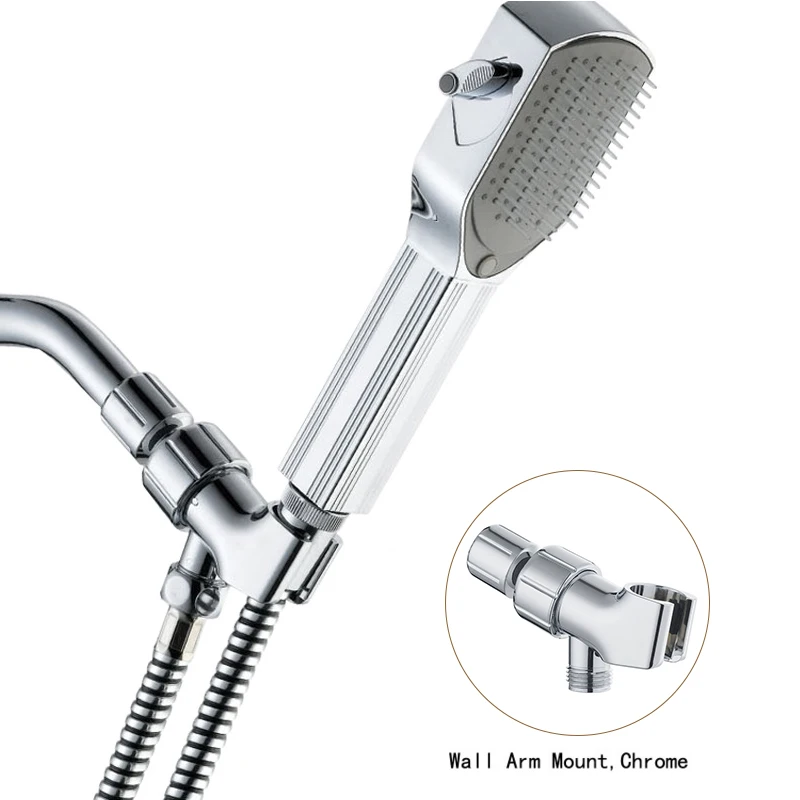 Держатель душевой головки с двухсторонним делитель водного потока ручной