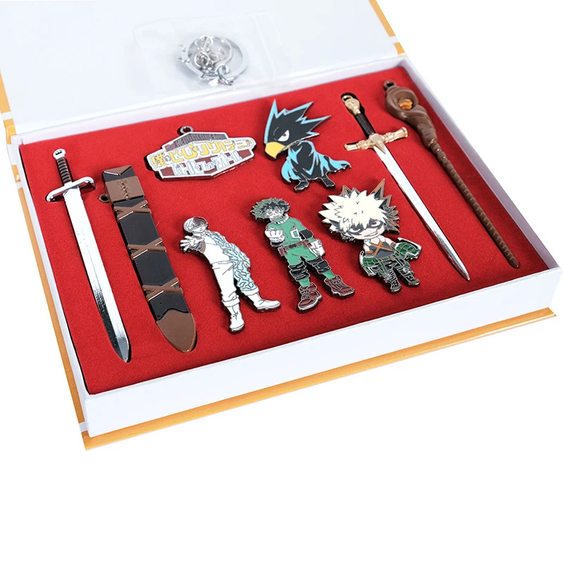 Аниме My Hero academic Badge Midoriya Izuku Bakugou Katsuki Todoroki Shoto Tokoyami Fumikage сплав эмблемы фигурки