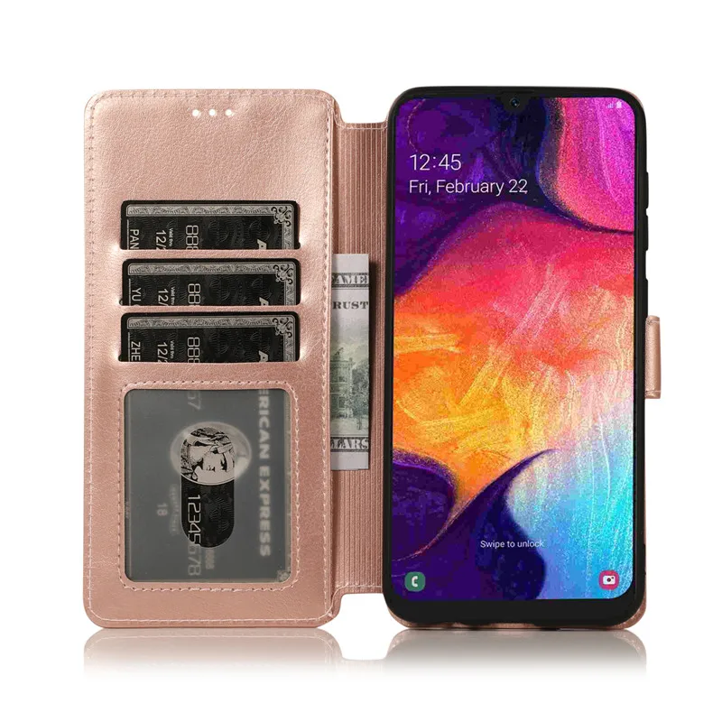Кожаный чехол для Samsung A20E Винтажный телефона A30 флип-кошелек чехлы Hoesje Galaxy A10 A20 A40