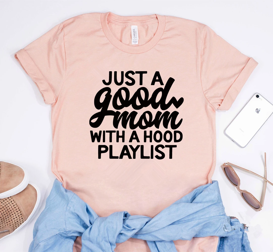 2019 футболка с капюшоном для хорошей мамы забавная рубашка музыкальная футболки |