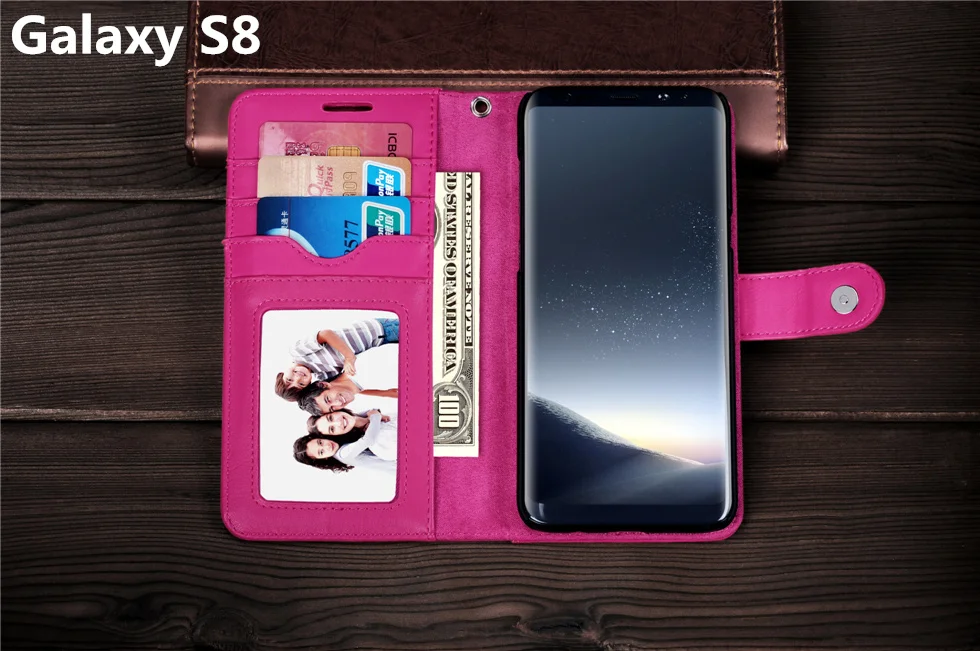Musubo Кожаные Для Samsung S8 Бумажник Телефон Сумка Задняя Крышка подходит магнитные автомобильный держатель для Galaxy S7 Edge чехлы чехол для Плюс чехол на айфон 5s 5 SE чехол на айфон 6 плюс 6s 7 Plus кожаный чехол