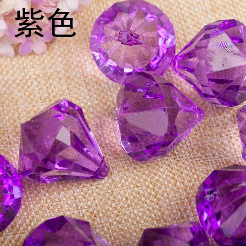 Акриловые бусины призматической формы граненые Кабошоны ювелирные изделия