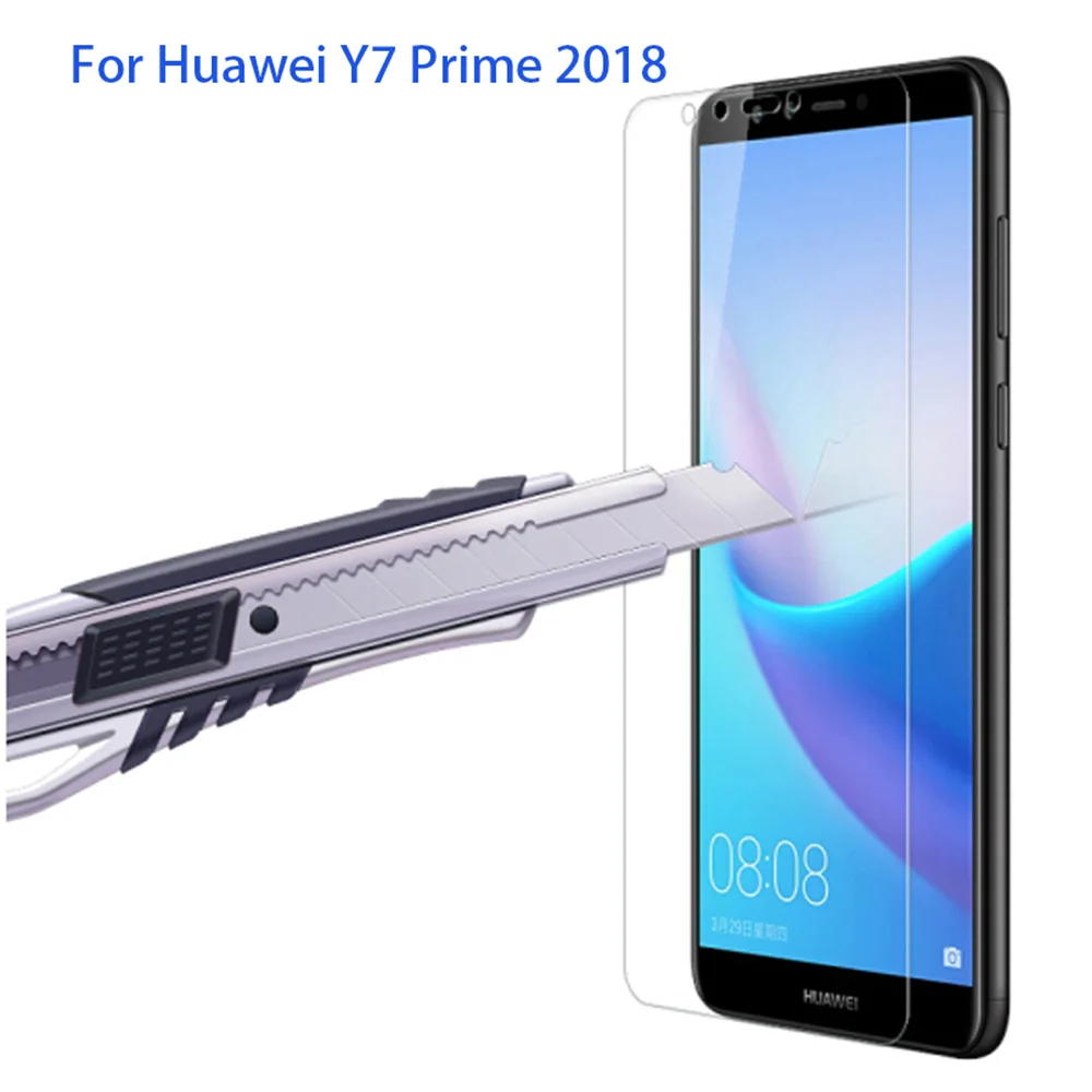 2 шт Naxtop 2.5D протектор экрана из закаленного стекла для huawei Y9 Prime 2019 Y7 2018 Enjoy 9 Plus 8