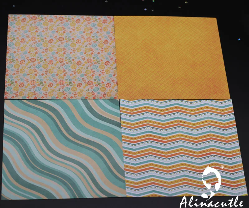 AlinaCraft 24 листа 6 &quotX6&quot tropic allair Скрапбукинг дизайн узорная бумажная упаковка и