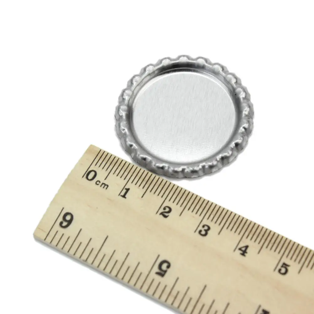 20x колпачки для бутылок серебряные сделай сам пробка вина искусство ожерелий