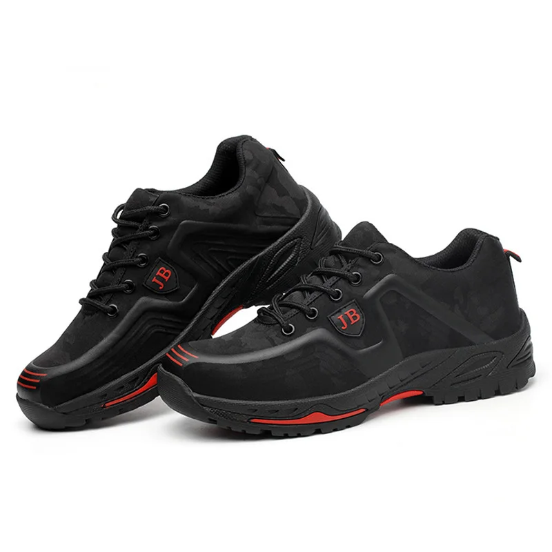 Work Safety Shoes Steel Toe Work Boot men shoes Anti-puncture Safety Boot indestructible shoes Slip-on male shoes adult Sneaker