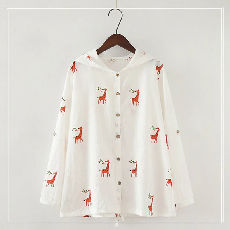 Women's Thin Coat 2019 Spring Autumn Short Jacket Letter Cartoon Hooded Long-Sleeved Women Summer Sun Protection Clothing | Женская