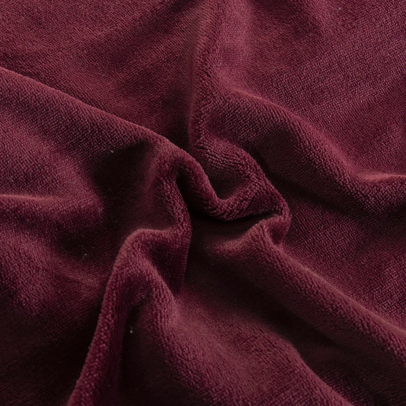Slowdream Hot Sale Thick Sherpa Throw Wine Blanket Weighted Flannel Fleece Queen King Adult Summer For Bed Or Couch 1PCS | Дом и сад