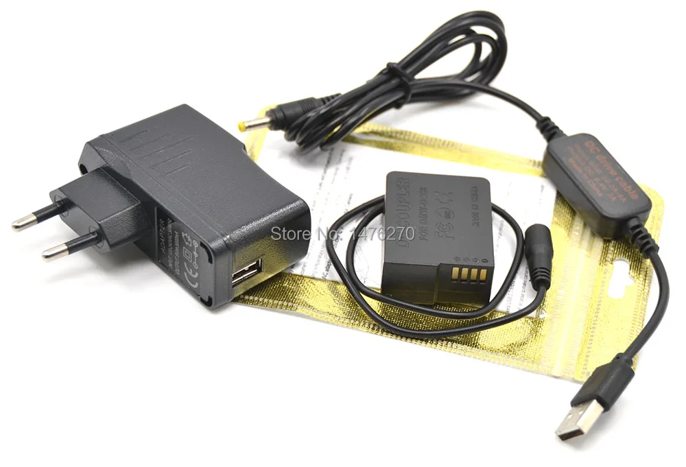 Мощность банк USB кабель+ DMW-DCC8 BLC12 BLC12E аккумуляторной батареей для Lumix DMC-GX8 FZ2000 FZ300 FZ200 G7 G6 G5 G80 G81 G85 GH2 GH2K GH2S