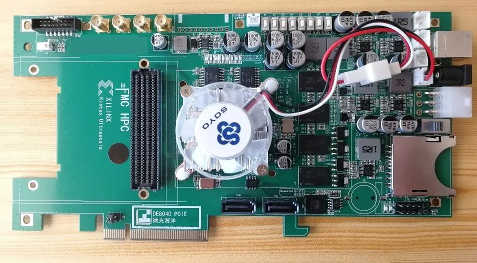 Для KINTEX ULTRASCALE FMC FPGA макетная плата DE8040-FMC DDR4 USB2.0 | Компьютеры и офис
