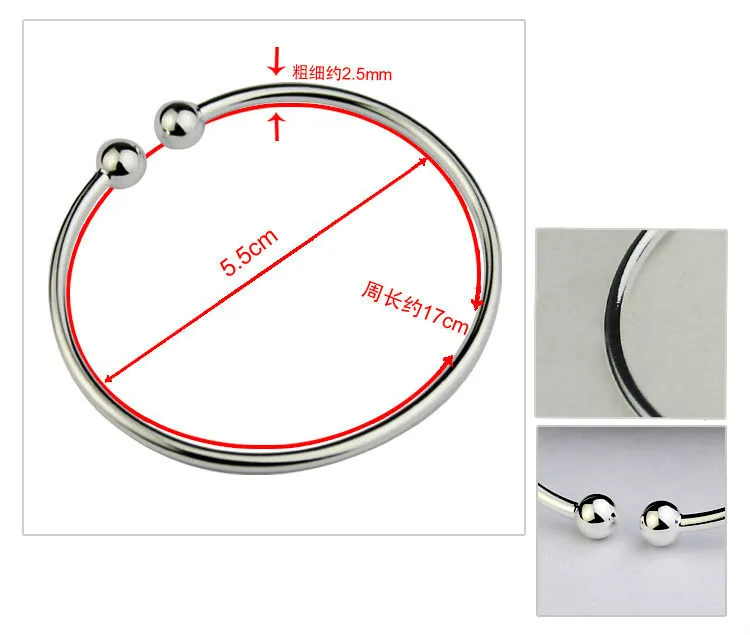 Женский браслет модный серебряный ювелирные изделия простой чеснок оптовая