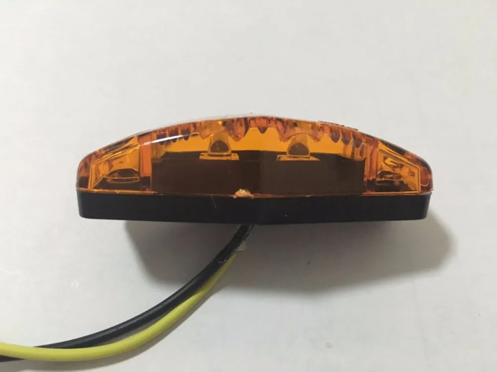 1x светодиодный, боковой, габаритный фонарь лампа габаритного фонаря 12V 24V e-помечено автомобиль грузовик прицепа автобуса задние лампы внешнего освещения парковки светильник s atv