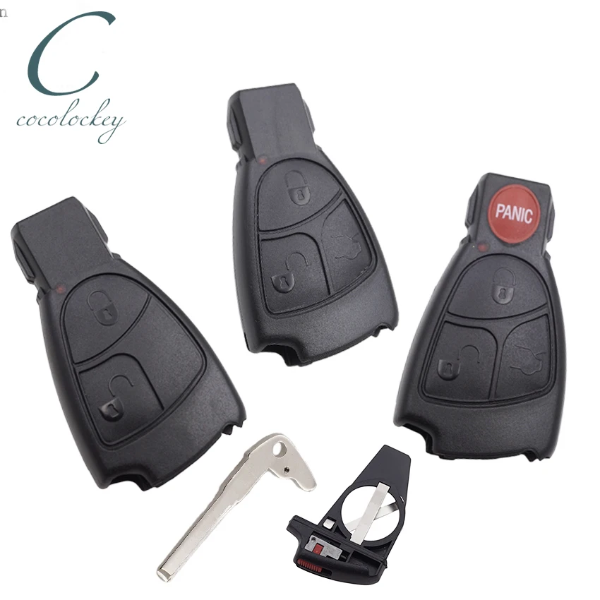 Cocolockey умный пульт дистанционного управления чехол для ключа mercedes Benz CLS C E S