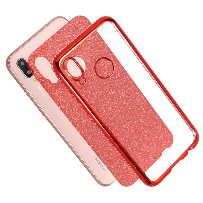 Роскошный Блестящий Алмазный чехол для Huawei P30 P20 Lite P10 Plus Mate 8 10 20 Pro honor 9 Play бампер