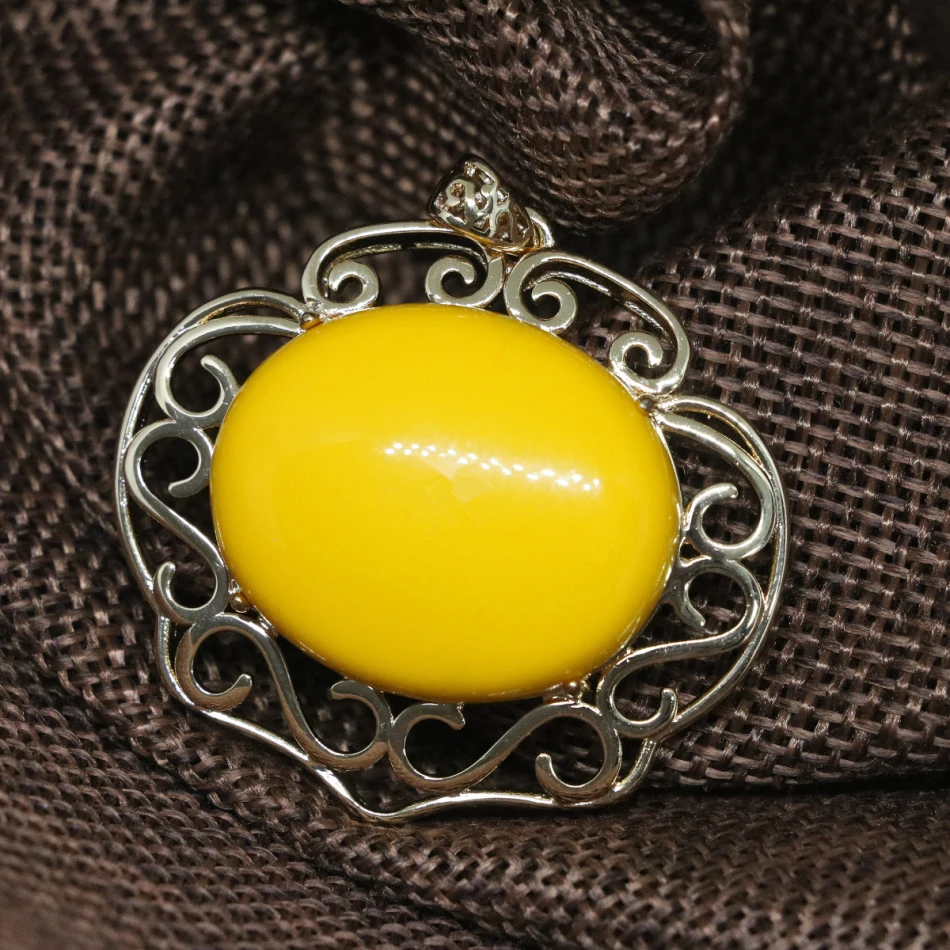 7 стилей ночных костюмов Польша имитатора Смола пчелиный воск Овальный кулон в