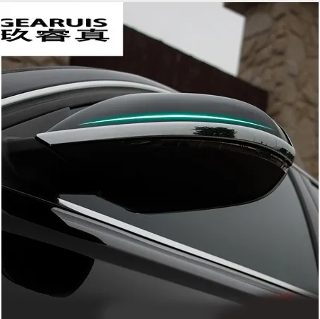 2x хромированные дверные Зеркало заднего вида рамка-декоратор Накладка для Audi A6 C7