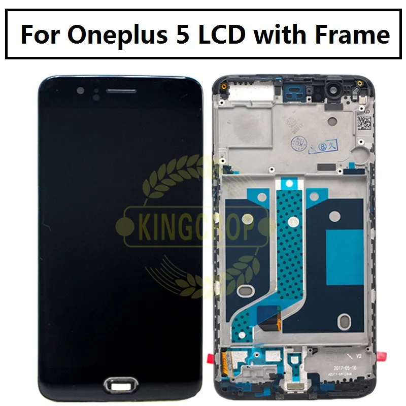 5 дюймовый 100% протестированный ЖК дисплей Oneplus сенсорная панель полная сборка A5000