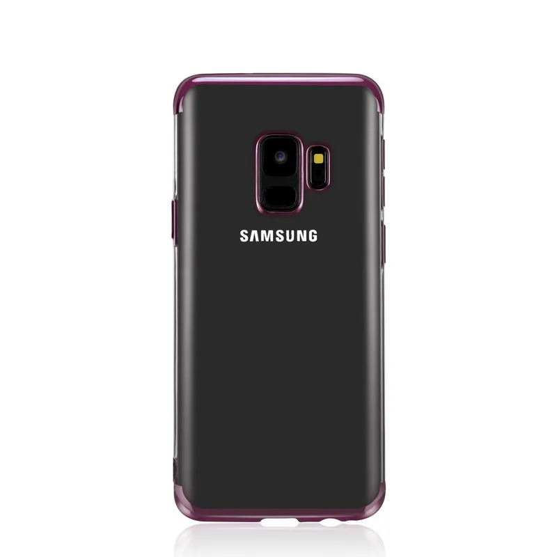 Guties прозрачный покрытие чехол для samsung Galaxy S7 край S8 S9 Plus Чехлы ультра тонкий