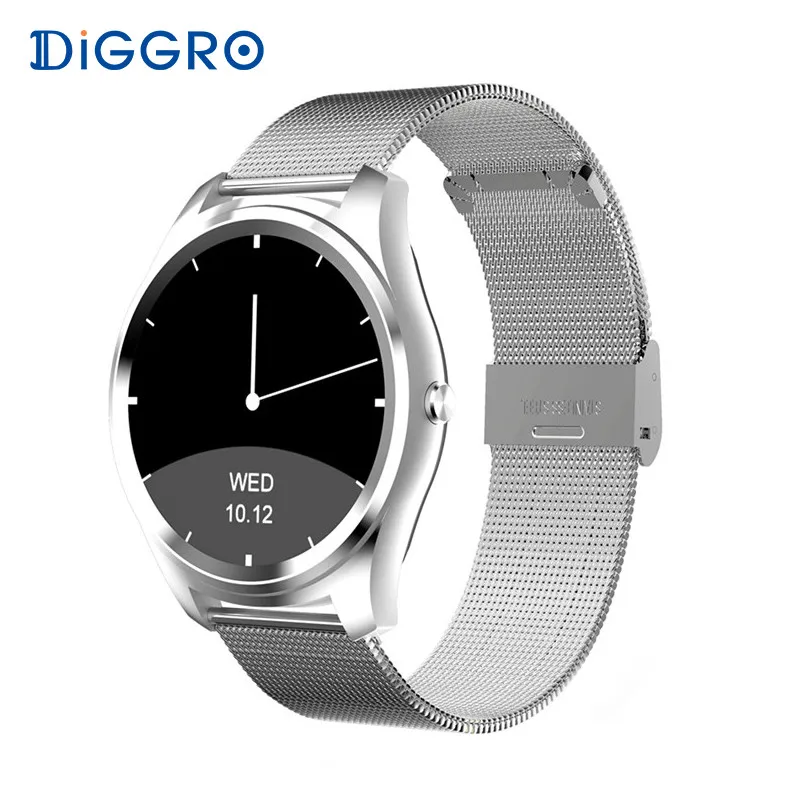 Diggro DI03 Смарт часы Bluetooth 4,0 Пульс IP67 Водонепроницаемый MTK2502 вызов SMS напоминание шагомер для Android IOS PK K88H