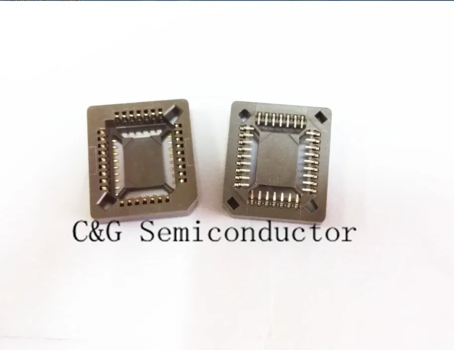 10 шт. PLCC32 32 Pin SMD гнездо адаптера PLCC конвертер 32pin|adapter 15v|plcc32adapter linksys |