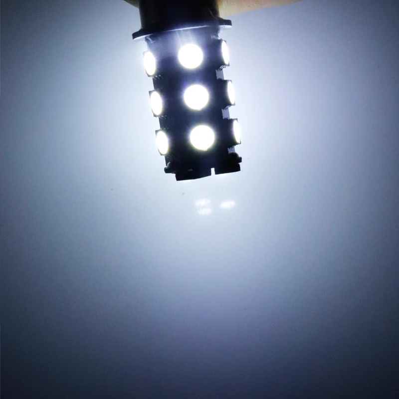 10 шт. P21W 18 LED 5050 SMD 1156 BA15s 18smd 18led smd Белая Автомобильная Лампа Стоп задний стоп сигнал